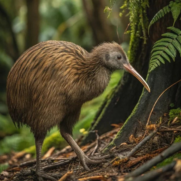 new-zealand-kiwi-bird-in-forest-habitat