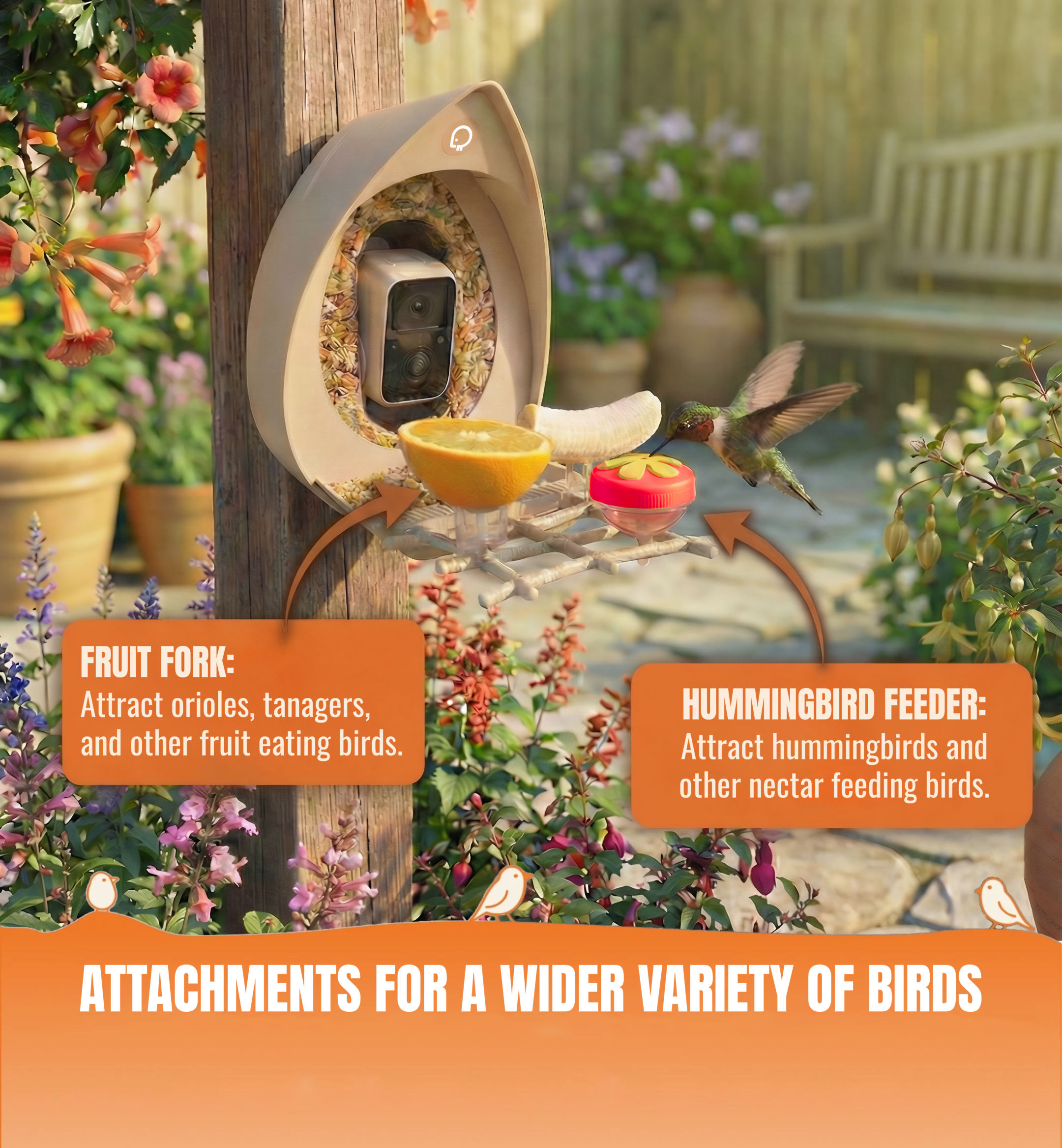 PeckPerk Smart Bird Feeder Holiday Bundle